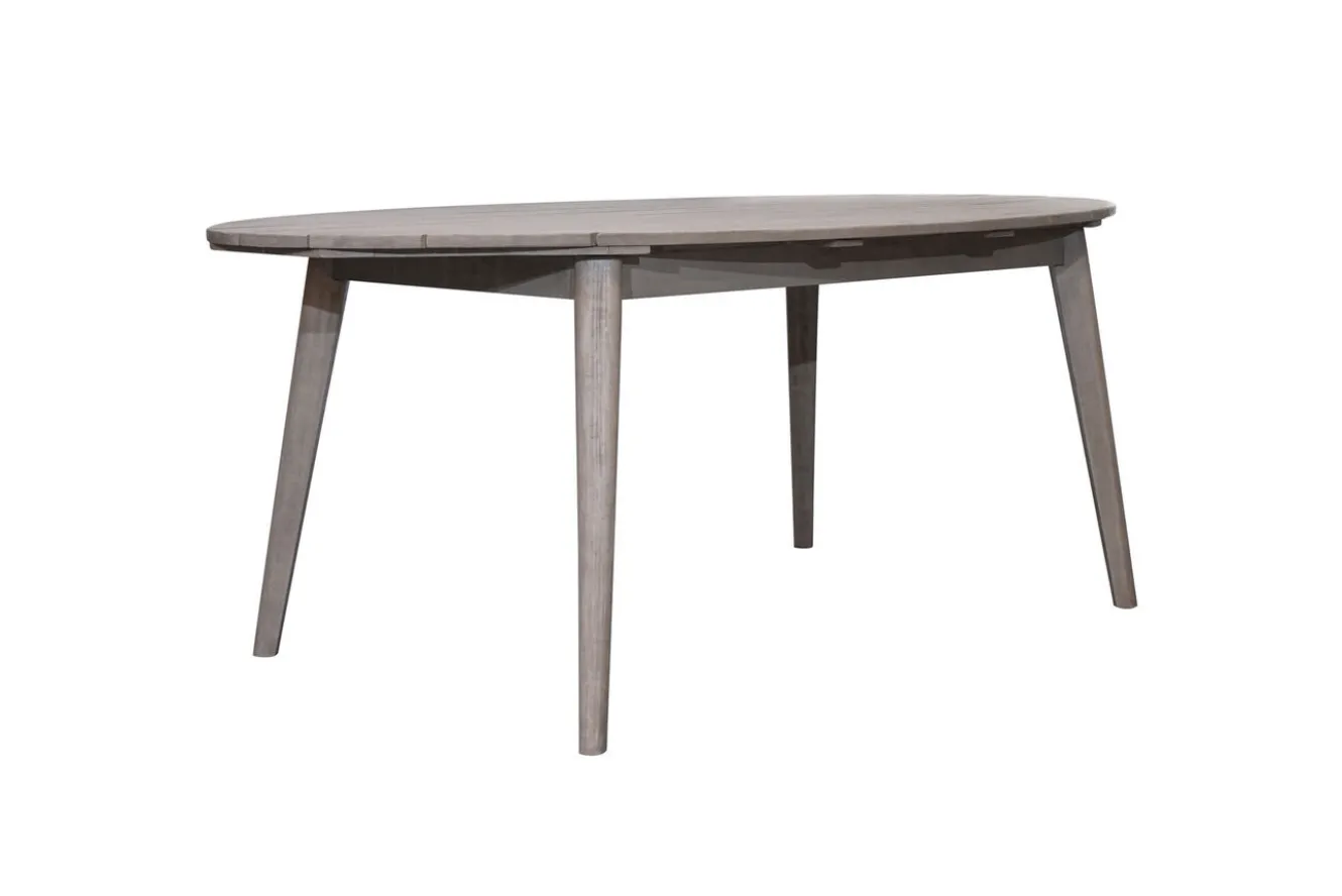 OUTFLEXX Arendal Diningtisch, grau, Akazie, 200x100cm, oval, FSC®-zertifiziertes Produkt