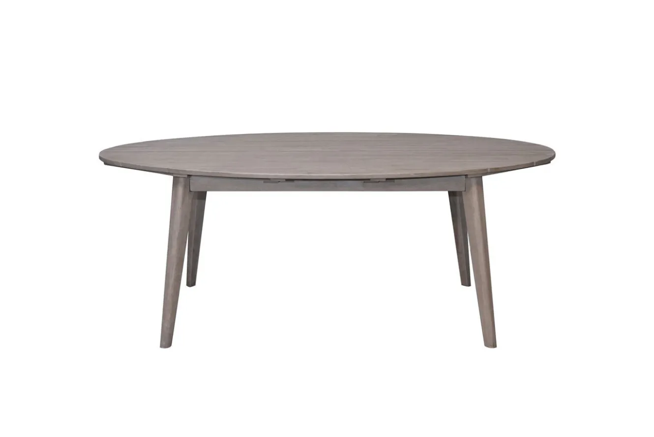 OUTFLEXX Arendal Diningtisch, grau, Akazie, 200x100cm, oval, FSC®-zertifiziertes Produkt
