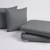 OUTFLEXX Auflagenset, 4-teilig, grau, für 2er Set Sessel 2035