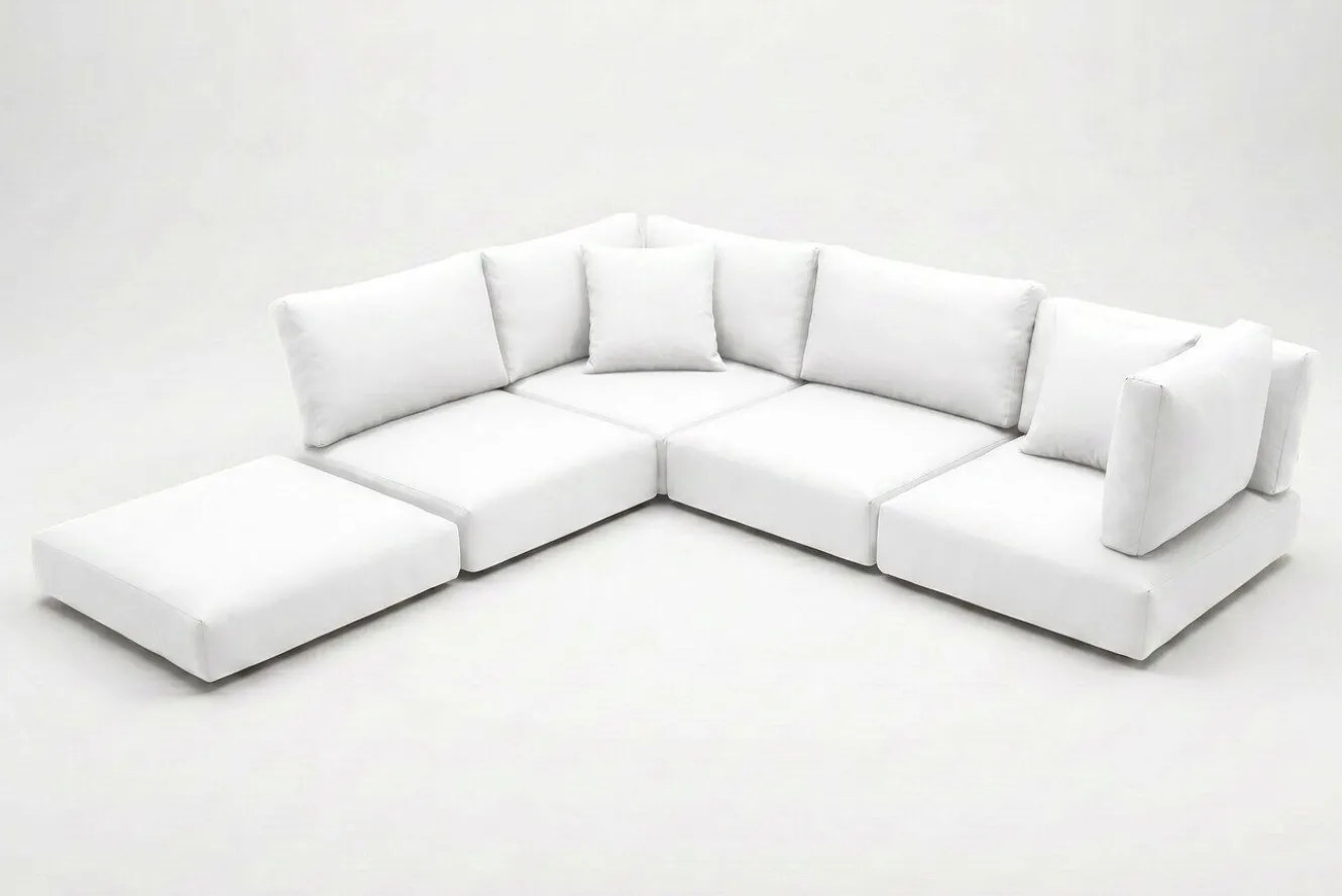 OUTFLEXX Auflagenset, 13-teilig, weiß, für 7759-BOX-A