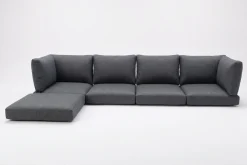 OUTFLEXX Auflagenset, 11-teilig, grau, für Lounge 18363 / 18370