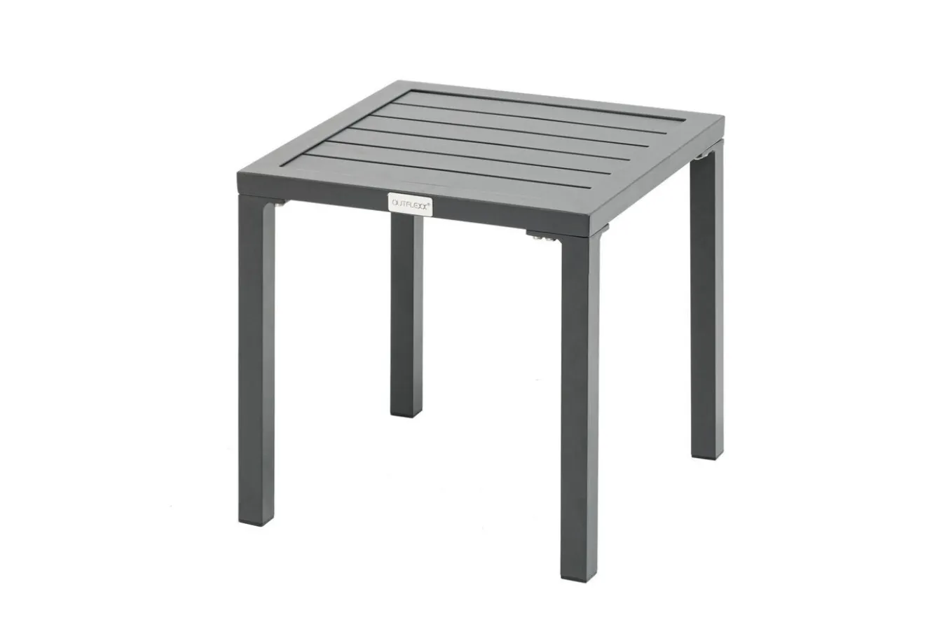 OUTFLEXX Beistelltisch, anthrazit matt, Aluminium, 40x40cm