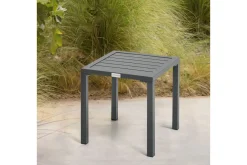 OUTFLEXX Beistelltisch, anthrazit matt, Aluminium, 40x40cm