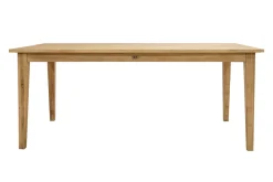 OUTFLEXX Borneo/Kota Garten-Essgruppe, natur/grau-meliert, Akazie/Alu/Polyrattan, 220x100 cm, 6 Landhaussessel, Akazie, FSC®-zertifiziertes Produkt