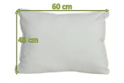 OUTFLEXX Dekokissen, 10014 nature, Sunbrella, 60 x 45 cm, bei 40 °C waschbar, z.B. passend zu Lounge 21865/23403