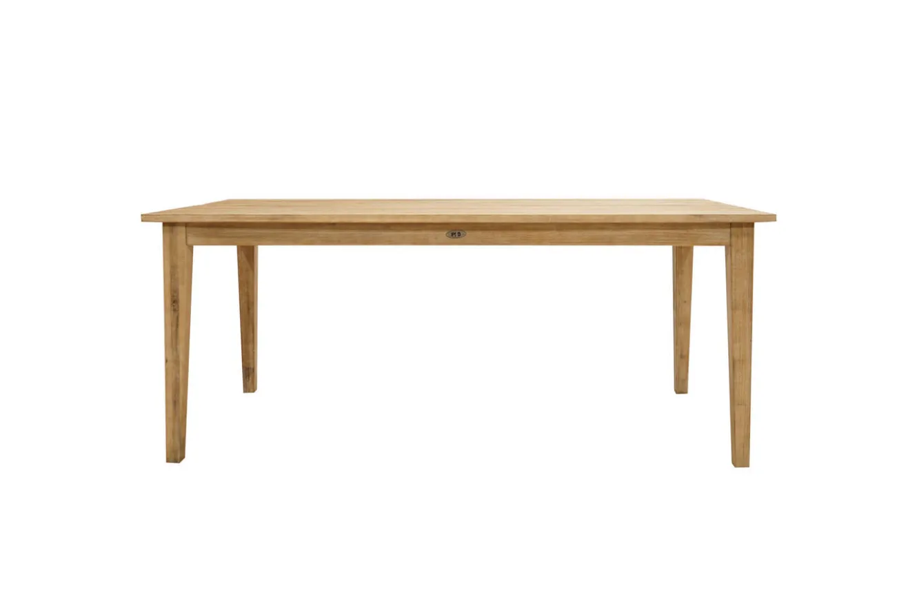 OUTFLEXX Dining-Tisch Borneo, Akazie gebürstet, natur, 220x100 cm, FSC®-zertifiziertes Produkt