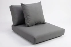 OUTFLEXX Ersatzbezugset, 3-teilig, grau, für Sessel 2392-7 / 15734-7