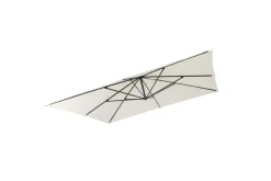 OUTFLEXX Ersatzdach für Ampelschirme, Polyester, creme, 350x350cm