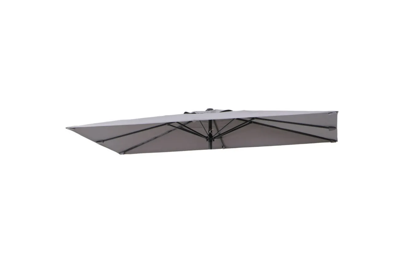 OUTFLEXX Ersatzdach für Mittelstockschirme, anthrazit, Polyester, 270x150cm