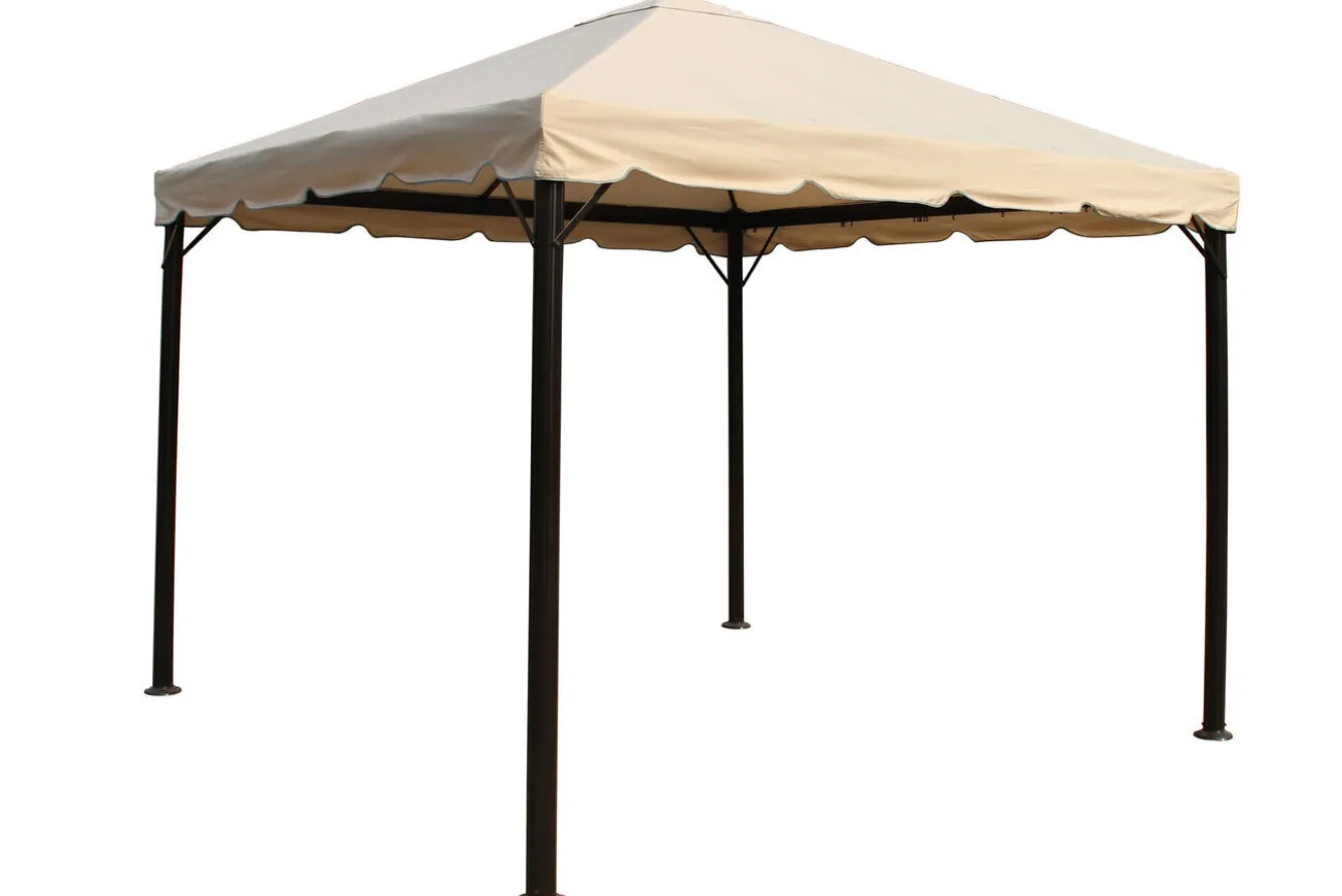 OUTFLEXX Ersatzdach für Sahara Pavillon, beige, Polyester, 300x300cm