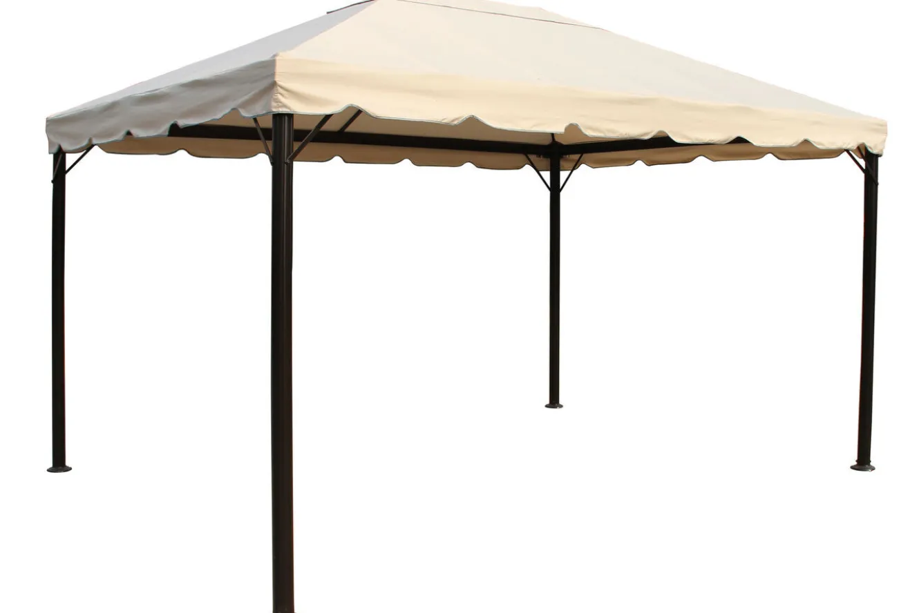 OUTFLEXX Ersatzdach für Sahara Pavillon, beige, Polyester, 300 x 400 cm