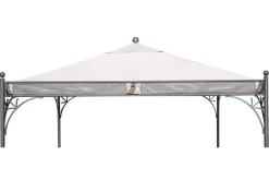 OUTFLEXX Ersatzdach für Siena Garden Pavillon Korfu, natur, Polyester PU-beschichtet, 350x350cm
