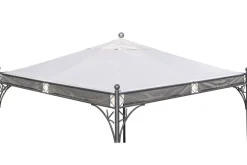 OUTFLEXX Ersatzdach für Siena Garden Pavillon Korfu, natur, Polyester PU-beschichtet, 350x350cm