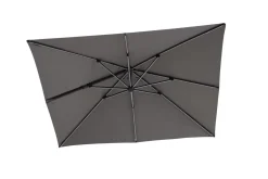 OUTFLEXX Ersatzdach, Grau, ca. 250 g/m², 300 x 300 cm, UV-Schutz UV90+, Wasserabweisend, Pflegeleicht