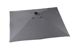 OUTFLEXX Ersatzdach, Grau, ca. 250 g/m², 300 x 300 cm, UV-Schutz UV90+, Wasserabweisend, Pflegeleicht