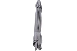 OUTFLEXX Ersatzdach, Grau, ca. 250 g/m², 300 x 300 cm, UV-Schutz UV90+, Wasserabweisend, Pflegeleicht