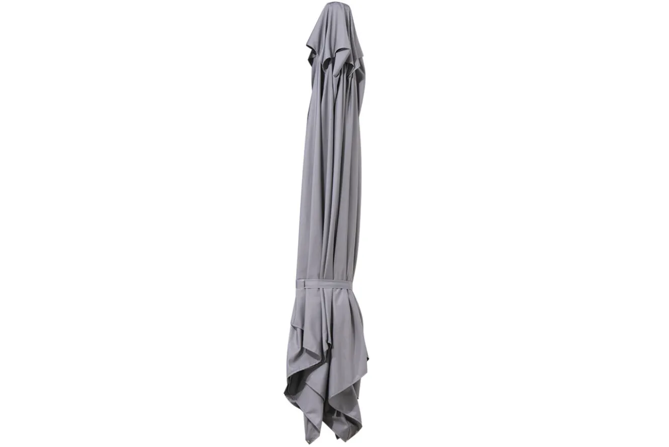 OUTFLEXX Ersatzdach, Grau, ca. 250 g/m², 300 x 300 cm, UV-Schutz UV90+, Wasserabweisend, Pflegeleicht