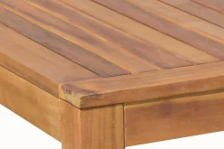 OUTFLEXX Esstisch, natur, Akazie, 160 x 90 cm, FSC®-zertifiziertes Produkt