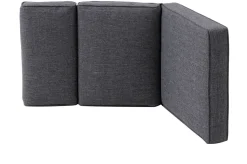OUTFLEXX Garten-Essgruppe, anthrazit matt, Alu/Spraystone/Polyester, 160x95 cm, 4 Sessel, inkl. Polster