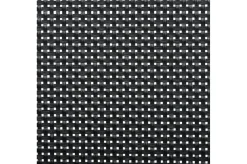 OUTFLEXX Garten-Essgruppe, anthrazit matt/grau/schwarz, Alu/Spraystone/Textilen, 160 x 95 cm, 4 Klappstühle