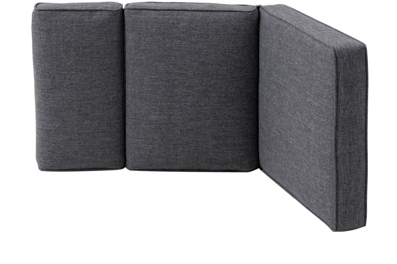 OUTFLEXX Garten-Essgruppe, anthrazit matt, Alu/Spraystone/Polyester, 160x95 cm, 6 Sessel, inkl. Polster