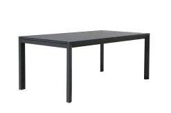 OUTFLEXX Garten-Essgruppe, anthrazit, Alu, Ausziehtisch 180/270x100 cm, 6 Sessel