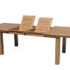 OUTFLEXX Garten-Essgruppe, natur, Akazie, Ausziehtisch 180/220/260 x 100 cm, 8 Gartenstühle, FSC®-zertifiziertes Produkt