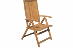OUTFLEXX Garten-Essgruppe, natur, Akazie, Ausziehtisch 150/200 x 90 cm, 8 Klappstühle, FSC®-zertifiziertes Produkt