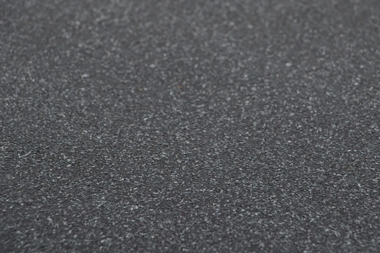 OUTFLEXX Garten-Essgruppe, OUTFLEXX® anthrazit matt, Alu / Spraystone / Textil, Tisch 180/280 x 100 cm, 6 Stapelsessel, 2 Klappstühle