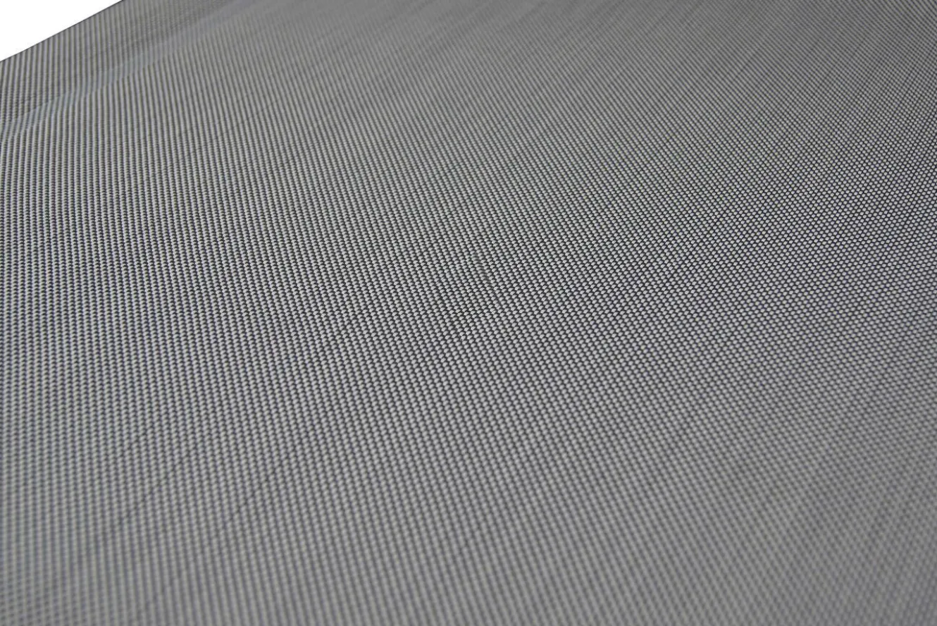 OUTFLEXX Garten-Essgruppe, silber, Edelstahl/Teak, Tisch 180x90cm, 6 Sessel gepolstert