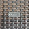 OUTFLEXX Gartenlounge, braun marmoriert, Polyrattan, 8 Pers, wasserfeste Kissenbox