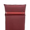 OUTFLEXX Green Sitzkissen für Hochlehner, bordeaux, recyceltes Polyester, 119 x 48 x 6 cm, strapazierfähig, witterungsbeständig