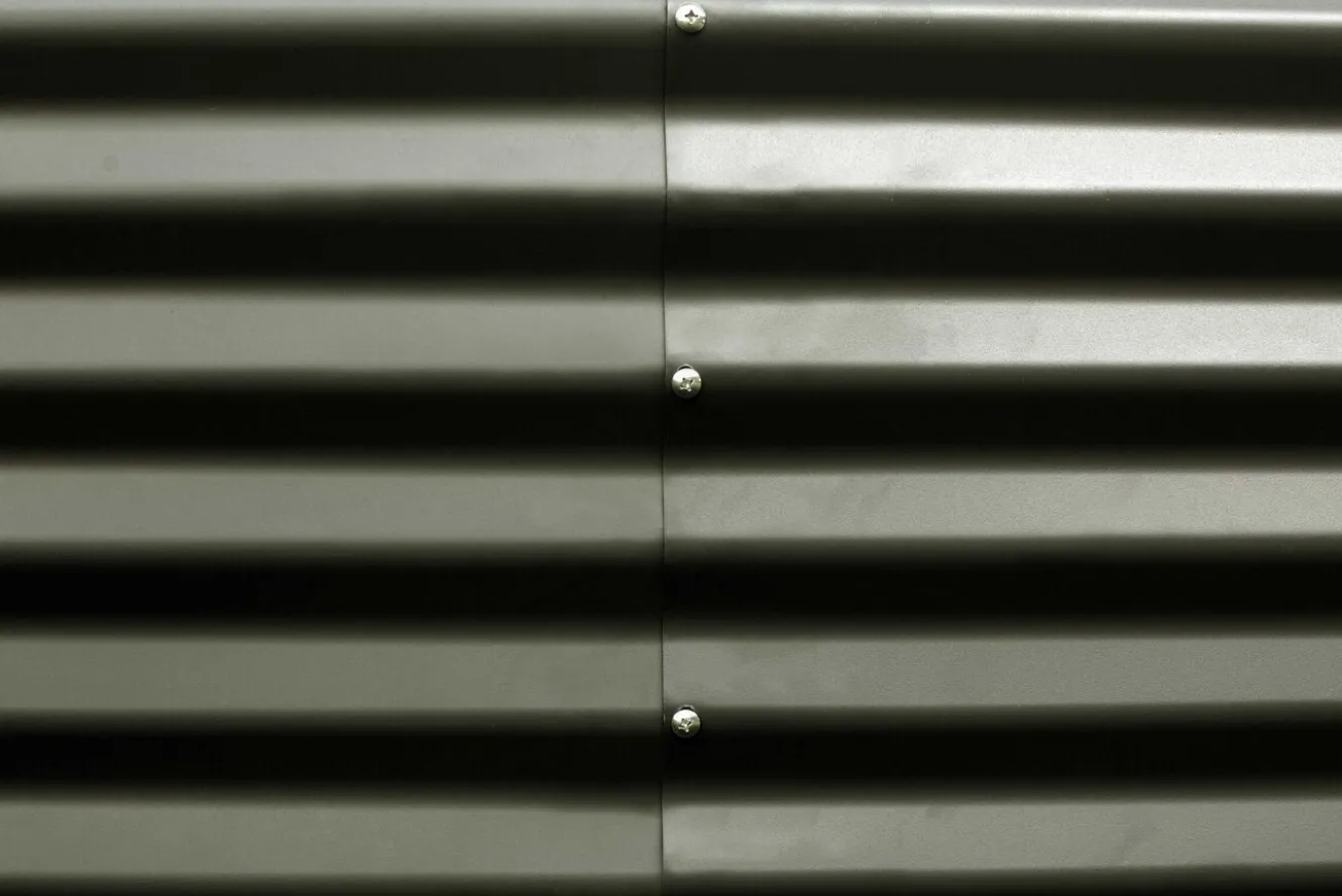 OUTFLEXX Hochbeet, anthrazit, Aluminium-Zink-Stahl, pulverbeschichtet, 180 x 90 x 84 cm