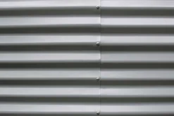 OUTFLEXX Hochbeet, silber, Aluminium-Zink-Stahl, pulverbeschichtet, 180 x 90 x 84 cm