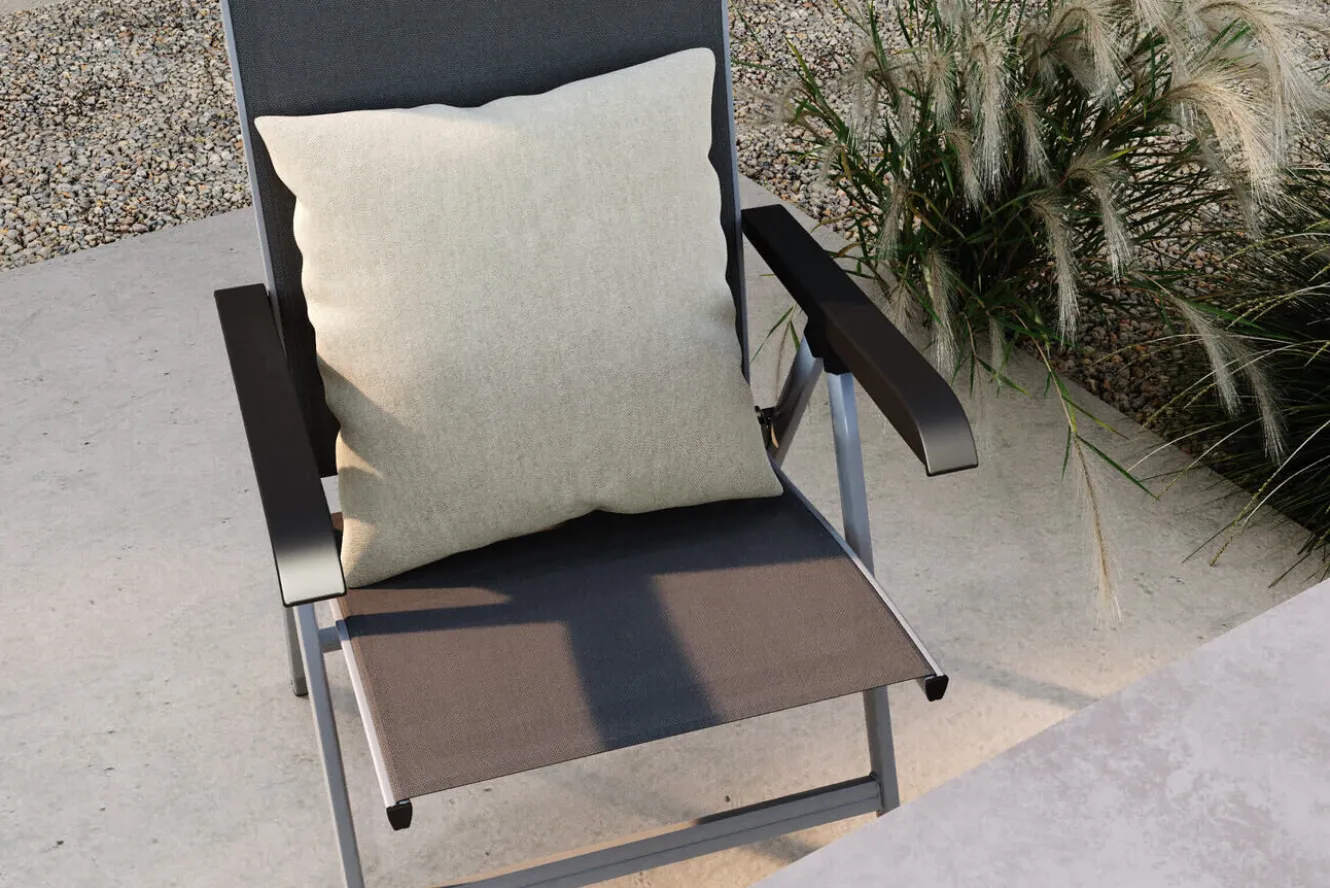 OUTFLEXX Kissen 6er Set, desert/beige, 45 x 45 cm