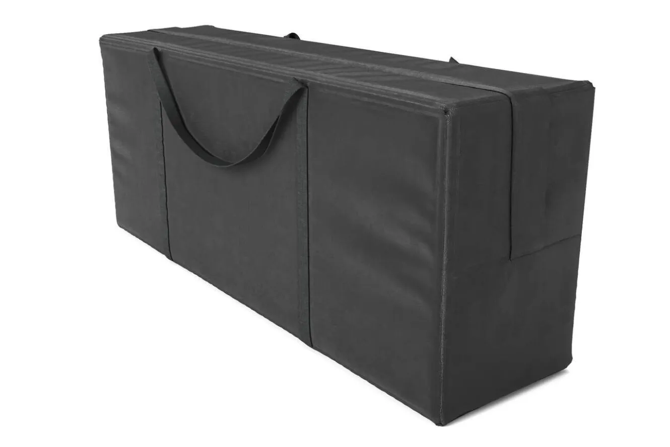 OUTFLEXX Kissentasche, schwarz, Polyester, TPU 420D Ripstop-Gewebe, 125 x 32 x 50 cm