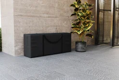 OUTFLEXX Kissentasche, schwarz, Polyester, TPU 420D Ripstop-Gewebe, 125 x 32 x 50 cm
