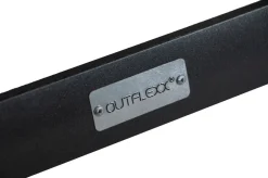 OUTFLEXX Klappstuhl, anthrazit/grau, Alu/Textilene, 70 x 58 x 106 cm