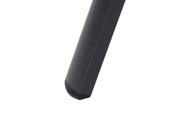 OUTFLEXX Klappstuhl, padded, schwarz, Aluminium, klappbar, pulverbeschichtet, robust, leichte Handhabung