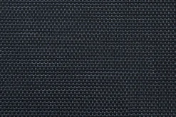 OUTFLEXX Klappstuhl, schwarz, Edelstahl/Textilene, Armlehnen aus Teakholz