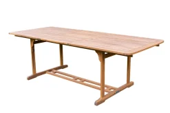 OUTFLEXX Kota Garten-Essgruppe, grau/natur, Akazie/Polyrattan/Aluminium, Ausziehtisch 180/240 x 100 cm, 8 Cocktail-Sessel 60 x 65 cm, FSC®-zertifiziertes Produkt