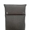 OUTFLEXX Liegen-Set, anthrazit, Aluminium/Textilene/Polyester, Tisch 40 x 40 cm, 2 Auflagen, Rückenlehne verstellbar, mit Rollen