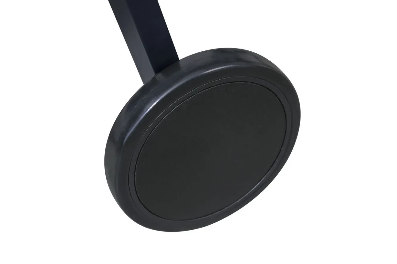 OUTFLEXX Liegen-Set, anthrazit, Aluminium/Textilene/Polyester, Tisch 40 x 40 cm, 2 Auflagen, Rückenlehne verstellbar, mit Rollen