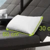 OUTFLEXX Lounge-Rückenkissen, 3966 marble, Sunbrella, 30 x 60 cm, wasserabweisend