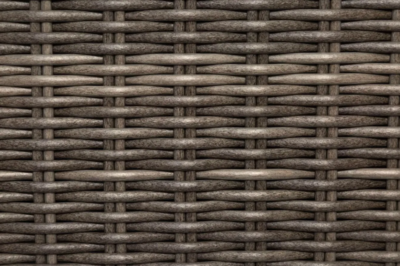 OUTFLEXX Loungetisch höhenverstellbar, grau, Polyrattan, 78/157 x 78 x 40/63 cm