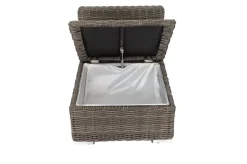 OUTFLEXX Mittelelement, grau, Polyrattan, 63 x 78 x 65 cm, geeignet für 18370-BOX-A/-D
