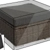 OUTFLEXX Premium Abdeckhaube, für theBox Hocker 18362-4, schwarz, 73x73x43 cm, wasserbeständig