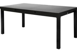 OUTFLEXX Premium Garten-Essgruppe, anthrazit/grau, Alu/Textilene, Ausziehtisch 180/240x100cm, 6 Stapelsessel
