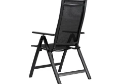 OUTFLEXX Premium Garten-Essgruppe, 8 Personen, ausziehbarer Tisch 180–240 cm, Aluminium/Textilene