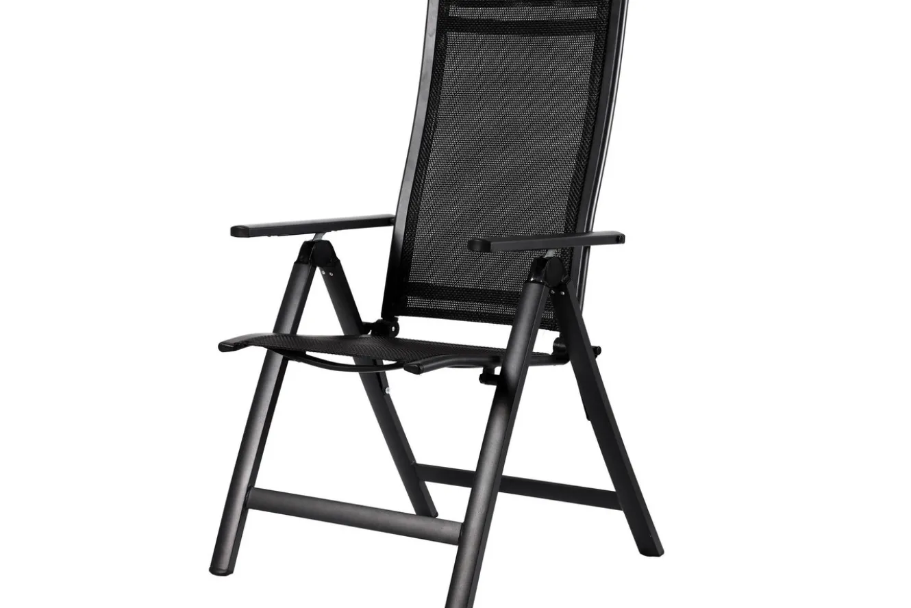 OUTFLEXX Premium Garten-Essgruppe, 8 Personen, ausziehbarer Tisch 180–240 cm, Aluminium/Textilene